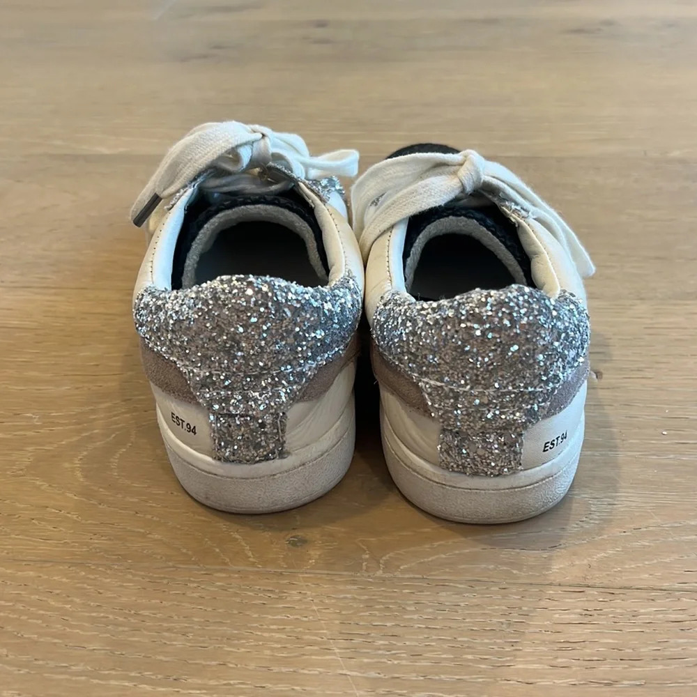 Dolce Vita Sparkly Sneakers Womens Shoes size 8.5 Casual Dressy Fun Eclectic - Picture 2 of 9